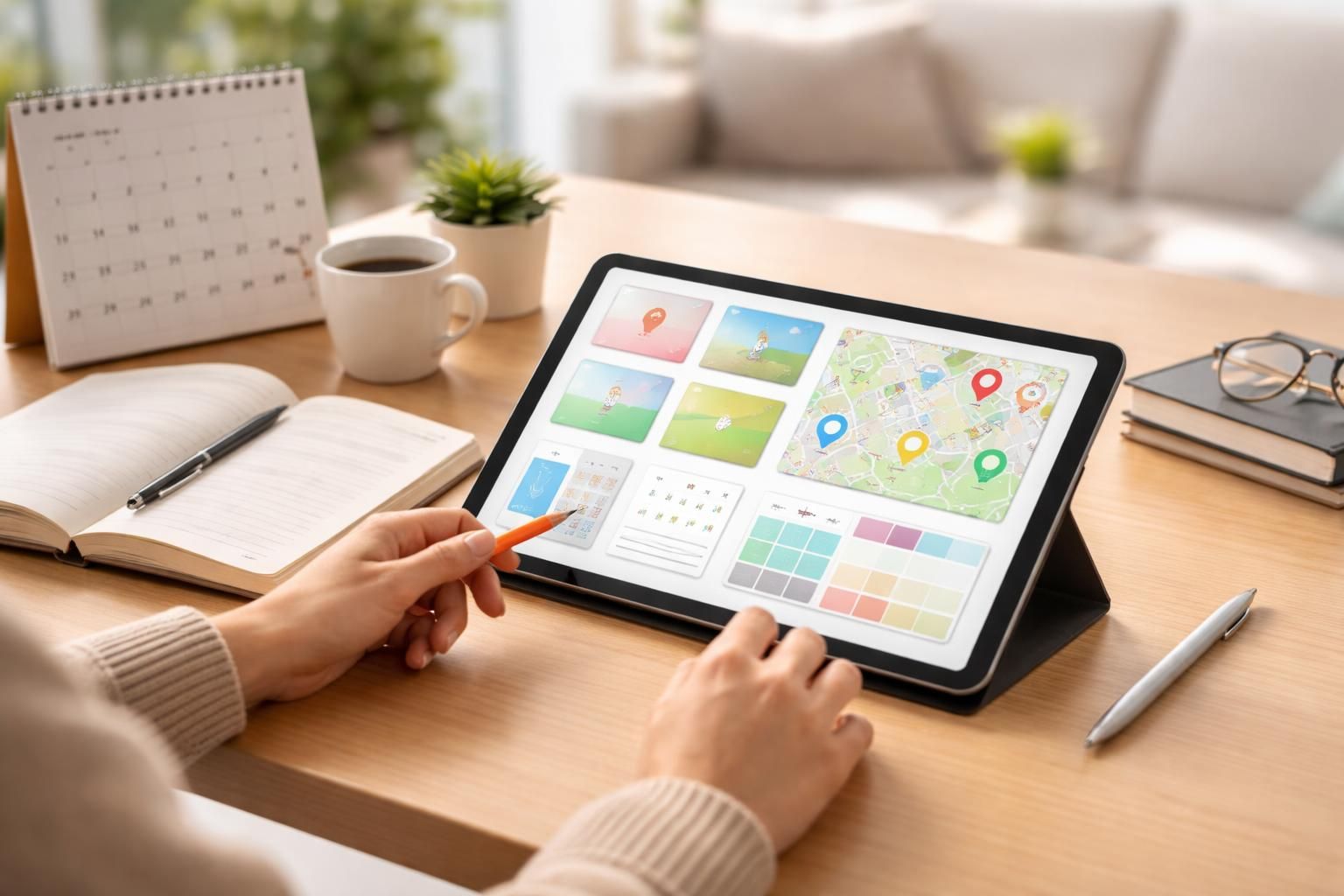 découvrez comment utiliser une tablette tactile pour organiser efficacement vos rendez-vous en centralisant idées, choix de lieux et planning.