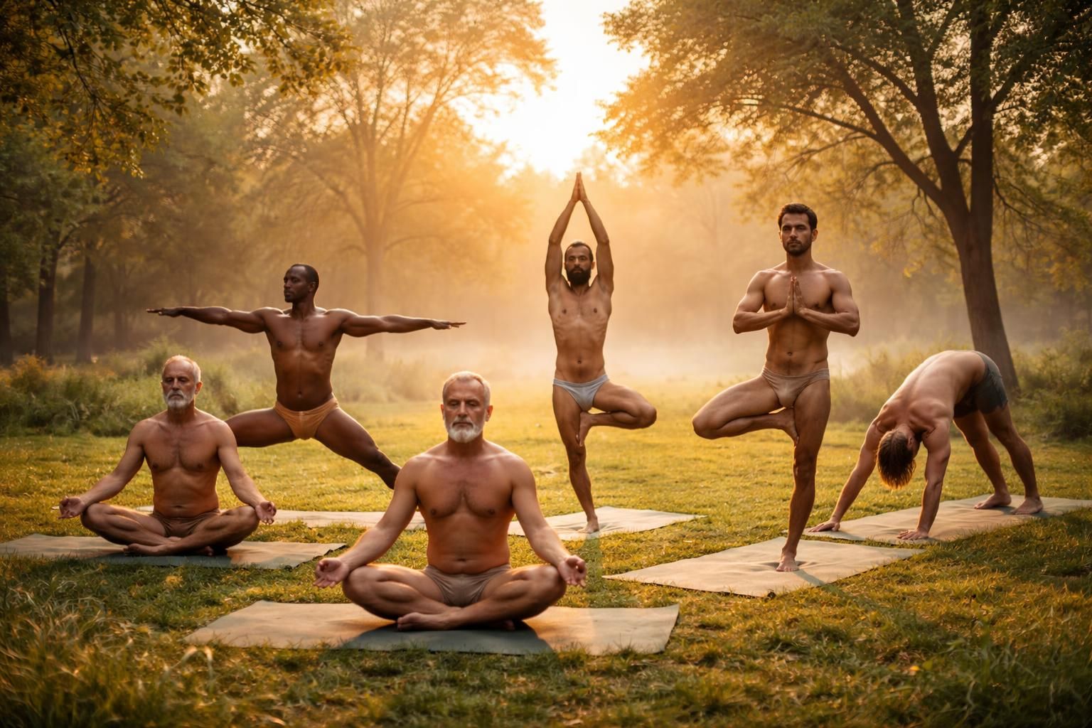 découvrez comment le yoga avec hommes nus remet en question les stéréotypes de la masculinité et favorise une approche plus ouverte et authentique du bien-être masculin.