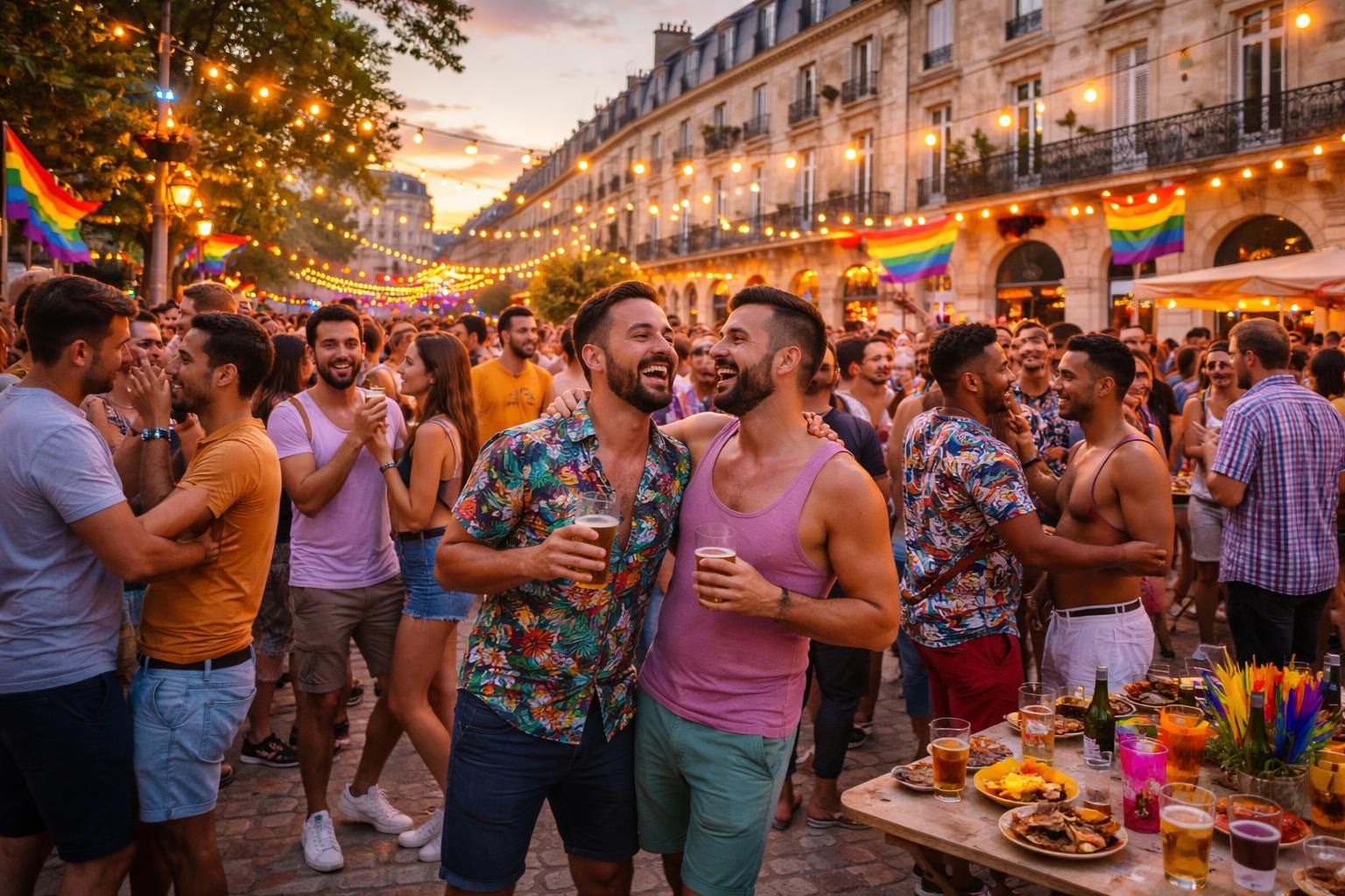 Découvrez la scène festive lors d&rsquo;une rencontre gay à Bordeaux