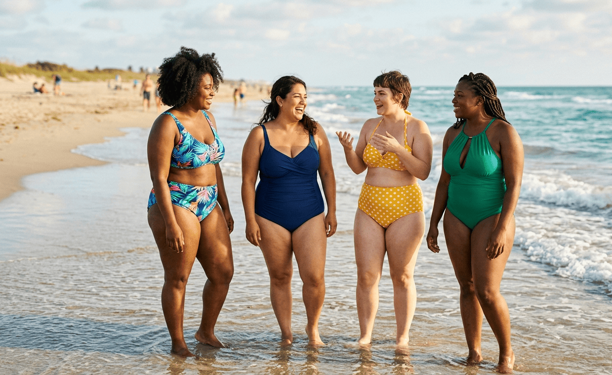 femmes nues et rondes