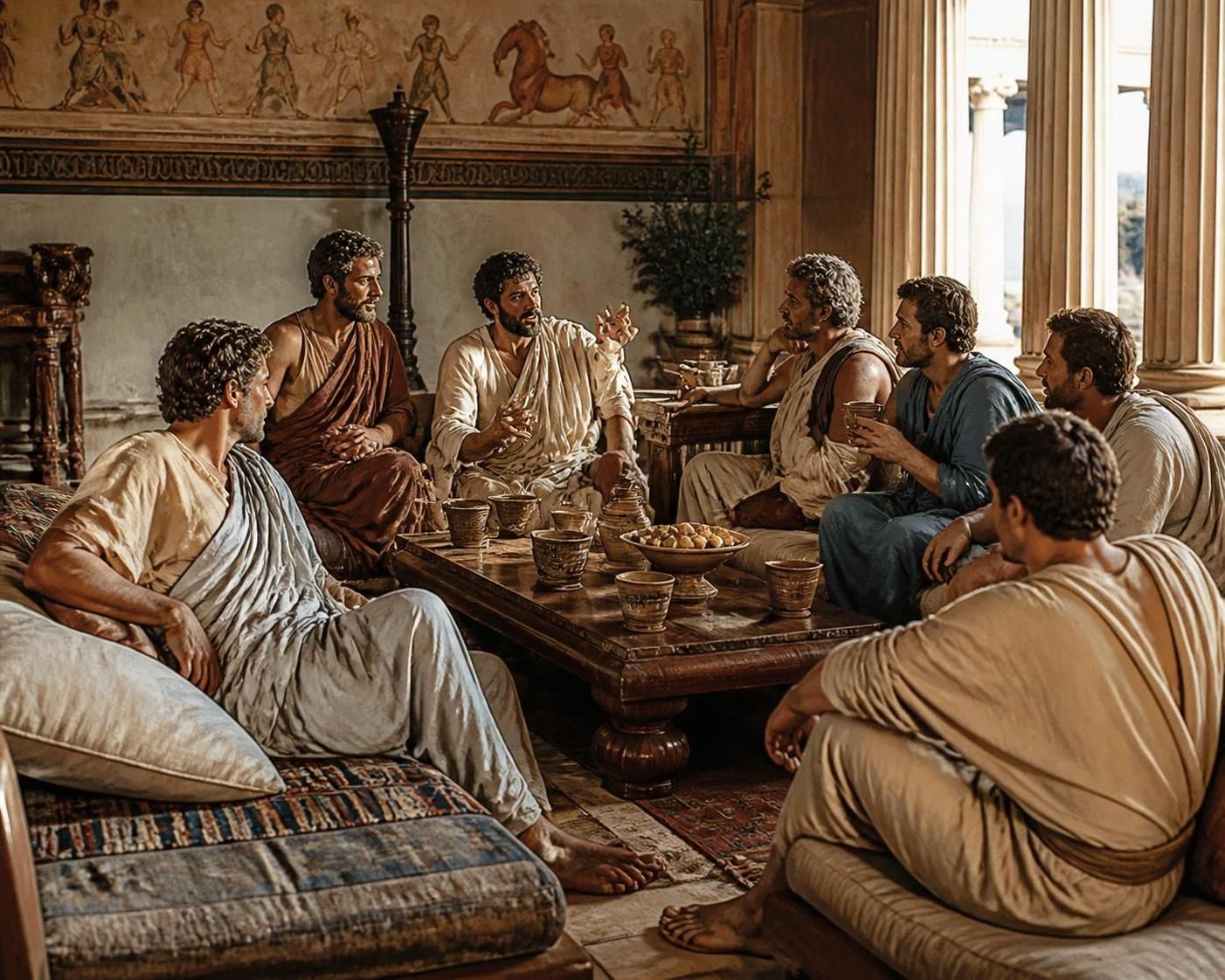 découvrez comment l'érotisme était perçu lors des symposiums dans la grèce antique et ce que cette histoire révèle sur la nature du désir humain.