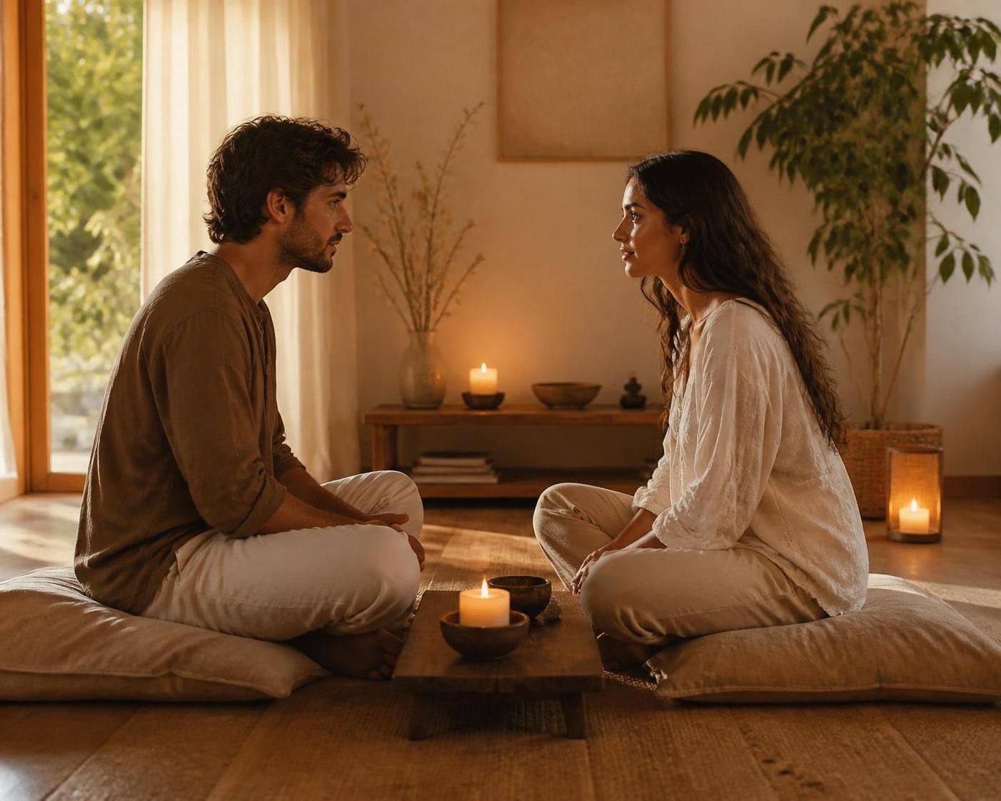 découvrez un témoignage authentique sur l'impact profond de l'eye gazing tantrique dans la transformation de la sexualité et de la connexion intime.
